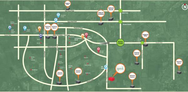  sparsh Location Plan