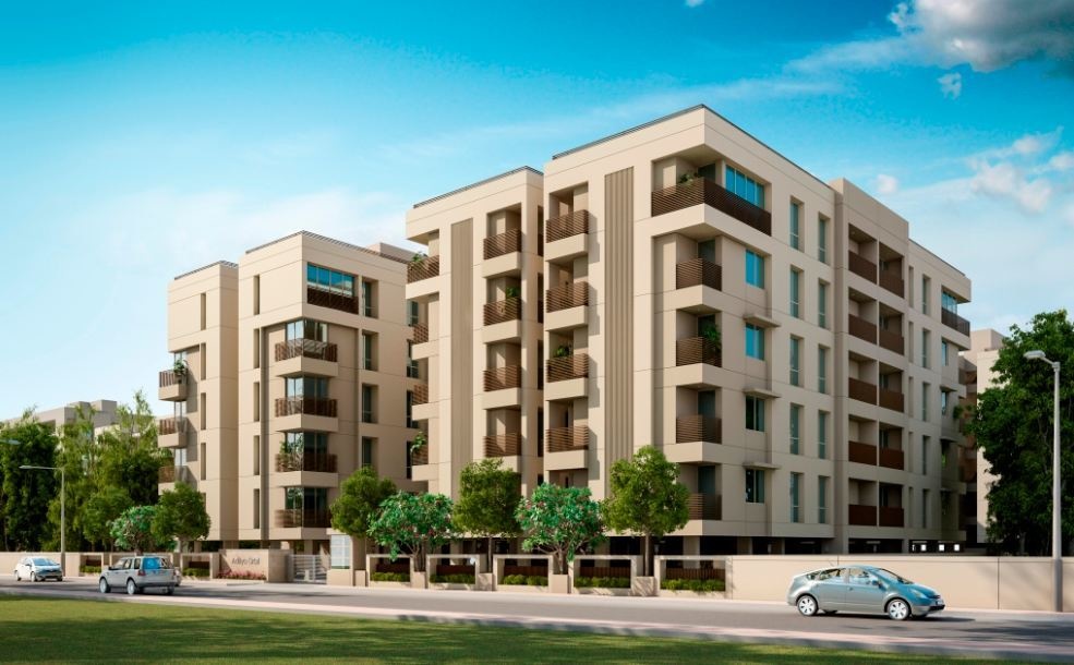 1080 sq ft 2 BHK 2T Apartment for Sale in Aditya Group Vadodara Orbit ...