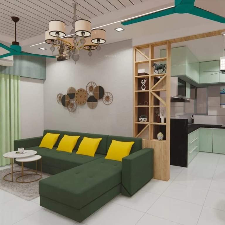  panchamrut residency phase 2 Living Area