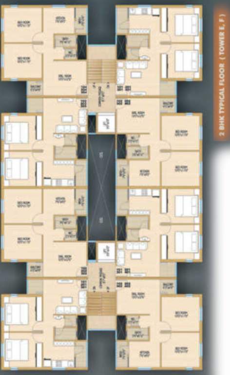  ved residency 2 Cluster Plan