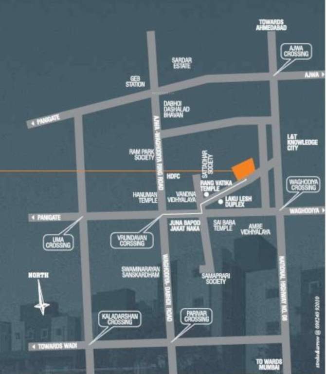  ved residency 2 Location Plan
