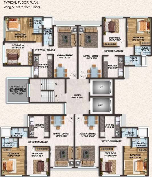 Images for Cluster Plan of Kyraa Ariso Apartment
