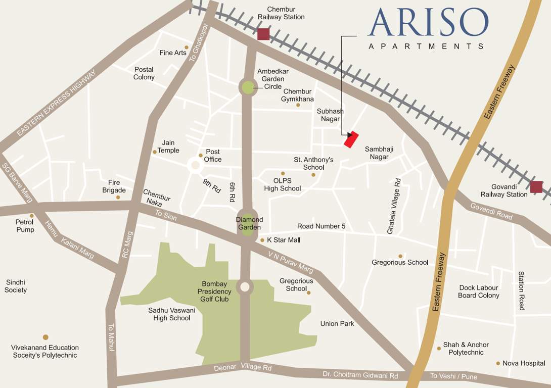 Images for Location Plan of Kyraa Ariso Apartment