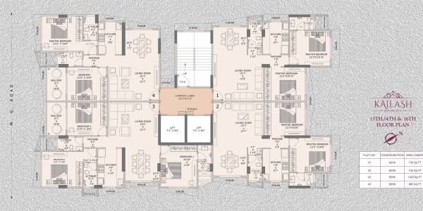  kailash-residency Kailash Residency Cluster Plan