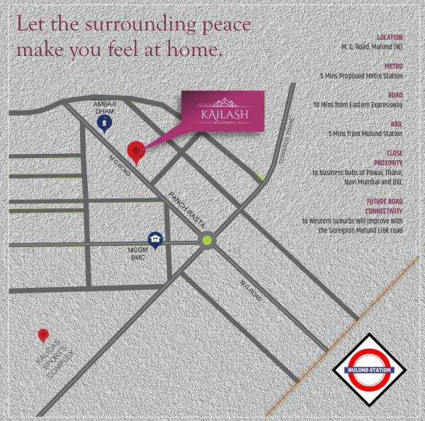  kailash-residency Location Plan