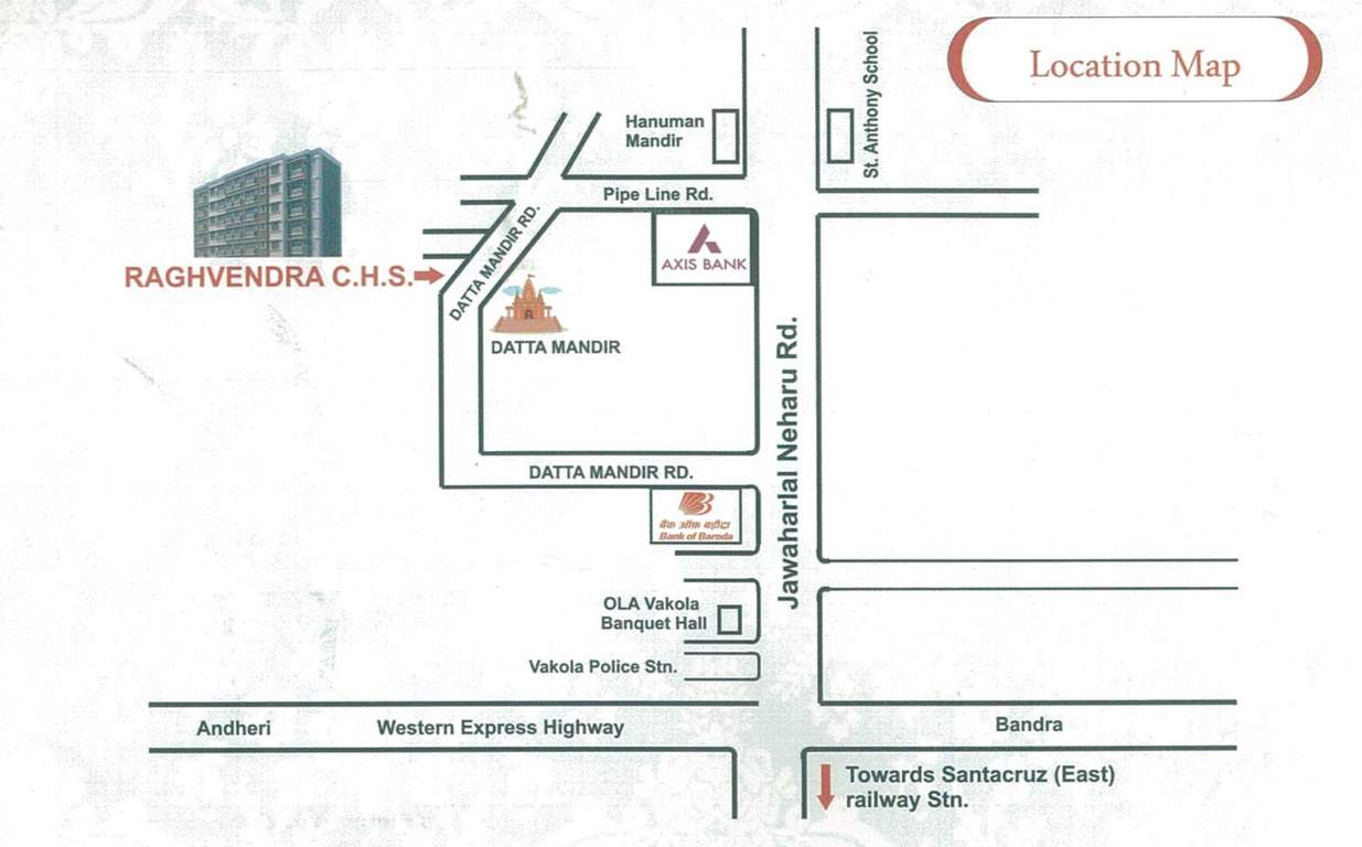 Images for Location Plan of Vinayak Raghvendra CHS