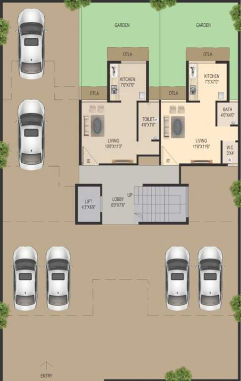 om aagman Images for Cluster Plan of Omcon Om Aagman
