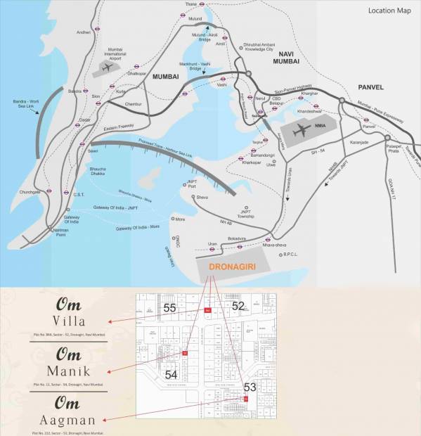  om-aagman Images for Location Plan of Omcon Om Aagman