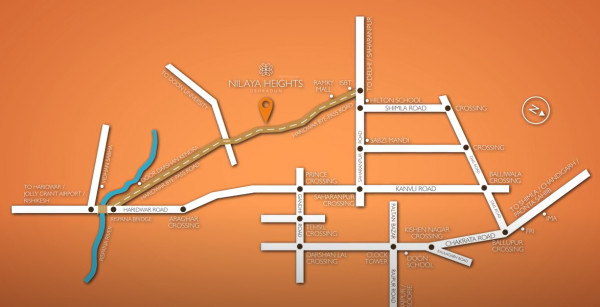  nilaya-heights Location Plan