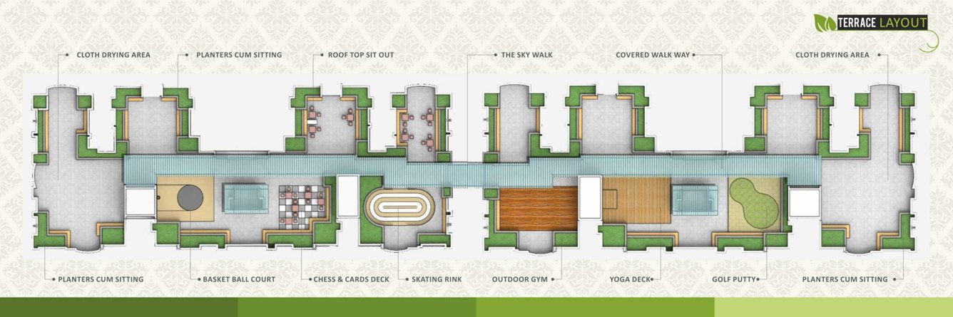  mayfair greens 2 Block A To D Terrace Cluster Plan