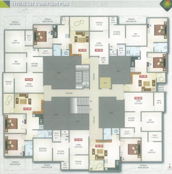 Images for Cluster Plan of Janani Pranshu Square