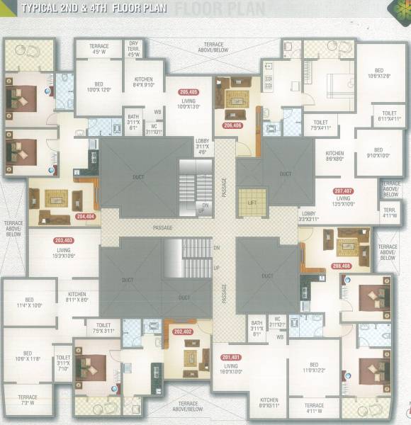 Images for Cluster Plan of Janani Pranshu Square