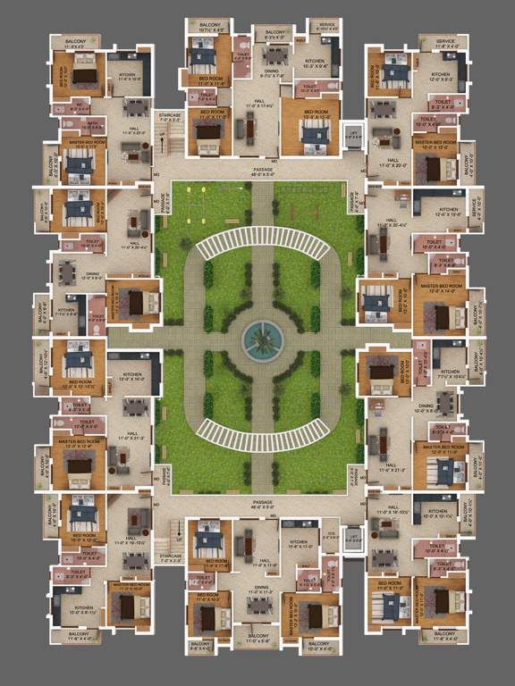  ayushi Images for Cluster Plan of SBA Ayushi