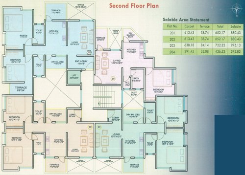 Images for Cluster Plan of Moraya Mangalam Residency