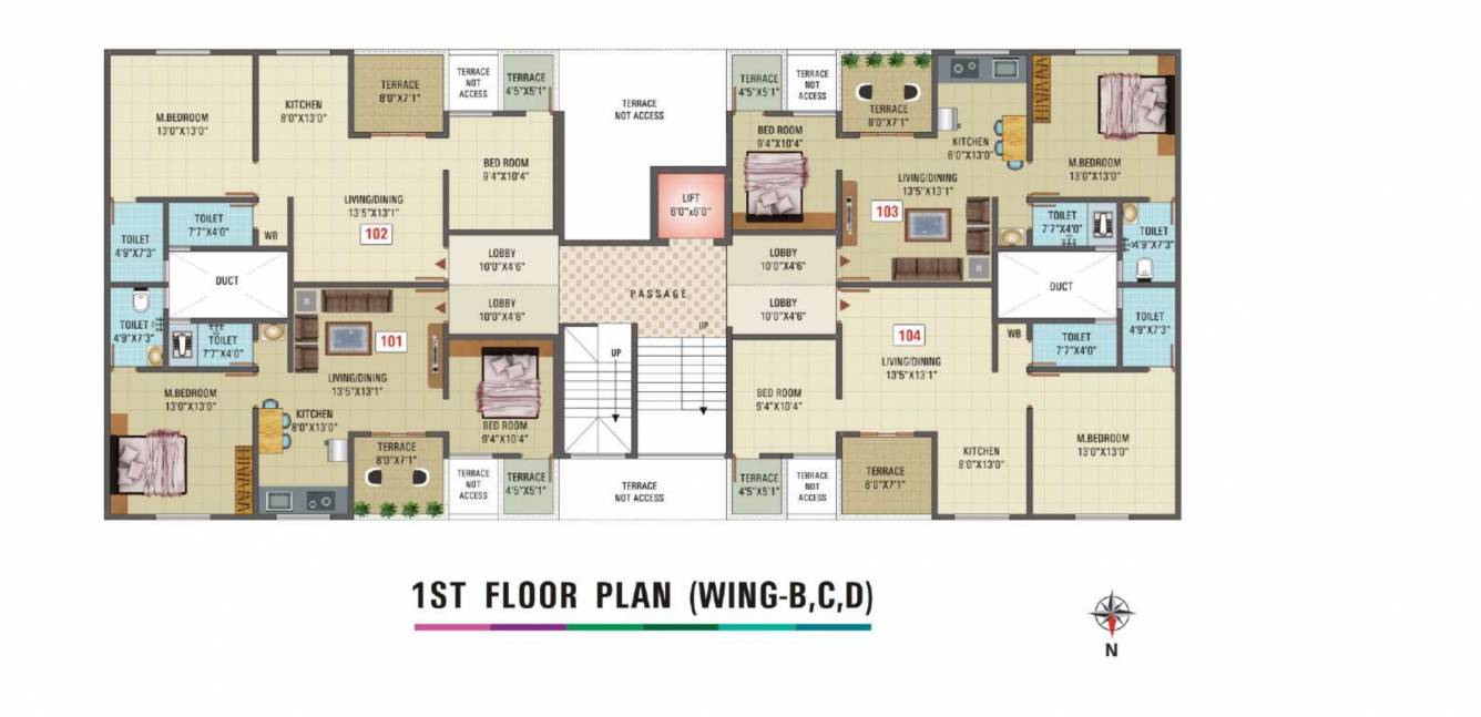  paradise Cluster Plan