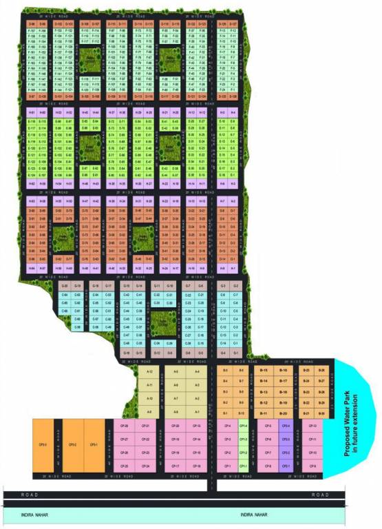  quebic city Layout Plan