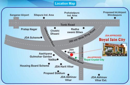  royal-jain-city Images for Location Plan of Shree Govind Royal Jain City