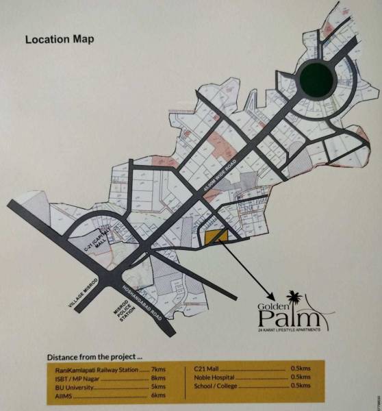  golden-palm Location Plan