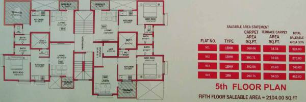 Images for Cluster Plan of Amar Om Sai Residency