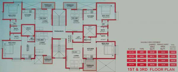 Images for Cluster Plan of Amar Om Sai Residency