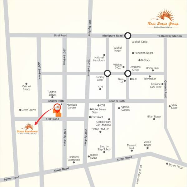 Images for Location Plan of Ravi Surya Residency