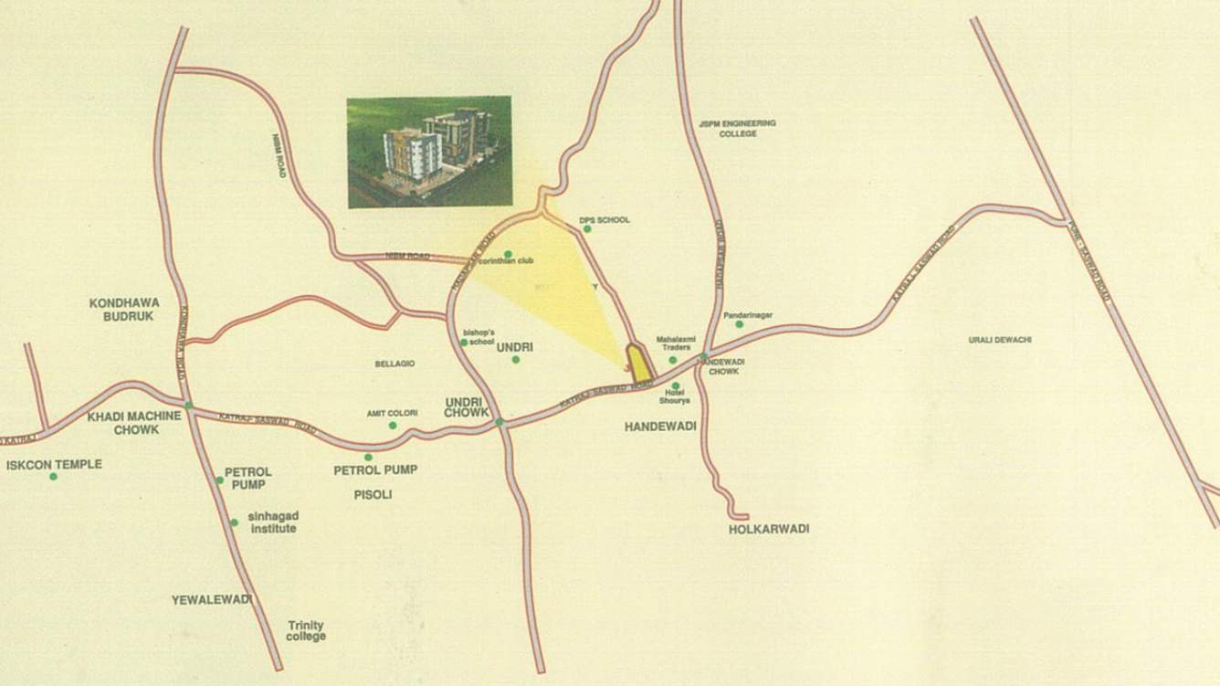 Images for Location Plan of Pandhari Varadvinayak