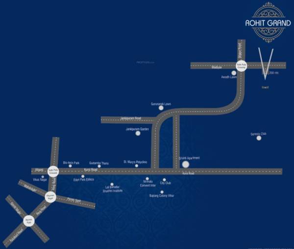 Images for Location Plan of Rohit Grand