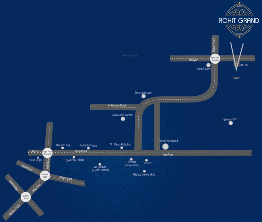 Images for Location Plan of Rohit Grand