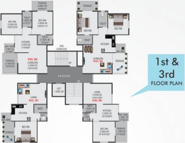 Images for Cluster Plan of Babar Pote Residency