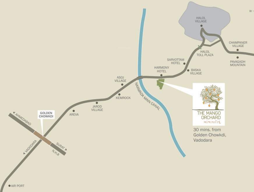  the mango orchard Location Plan