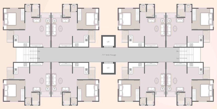 florence Typical Floor Plan