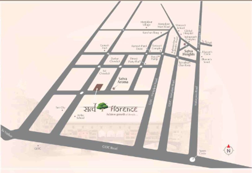 florence Location Plan