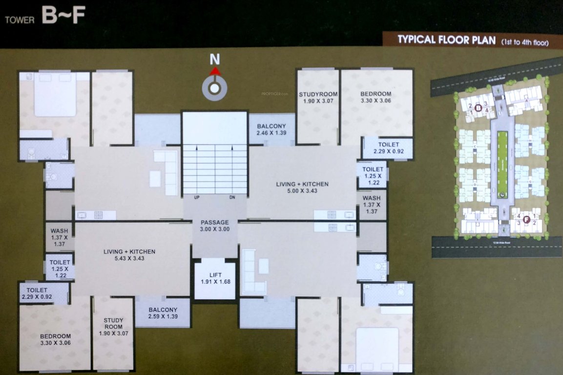 Images for Cluster Plan of Akshar Aarya