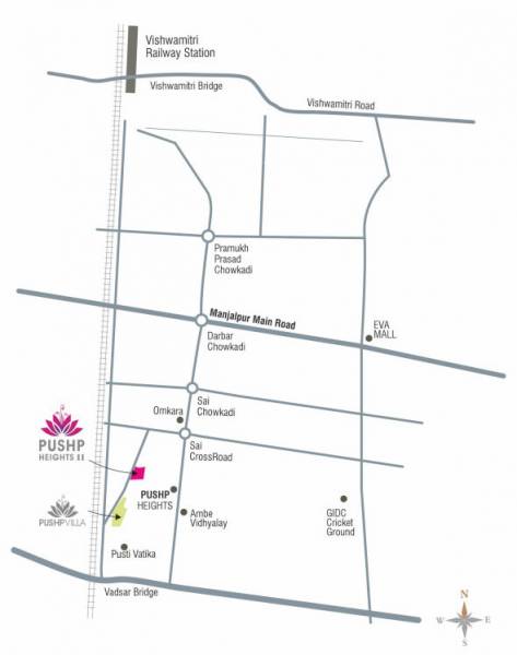  pushp-heights-ii Location Plan