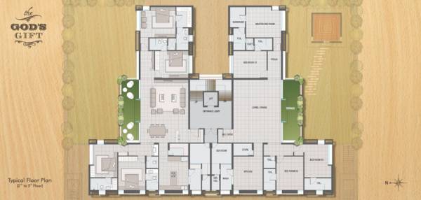  gods-gift Cluster Plan