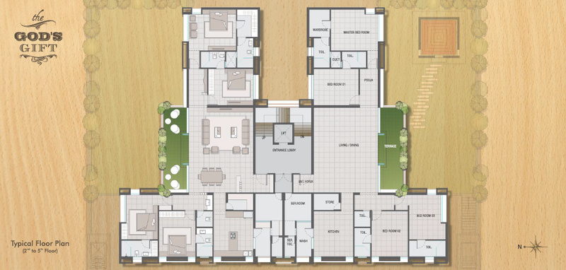 gods gift Cluster Plan