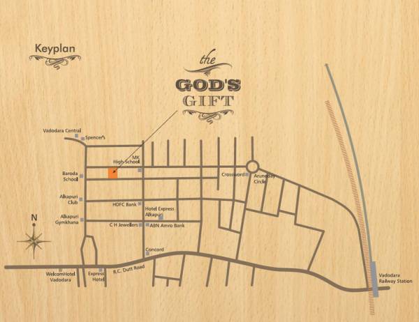 gods-gift Location Plan
