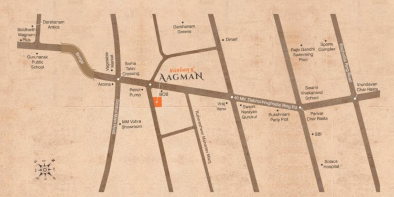 aagman Location Plan