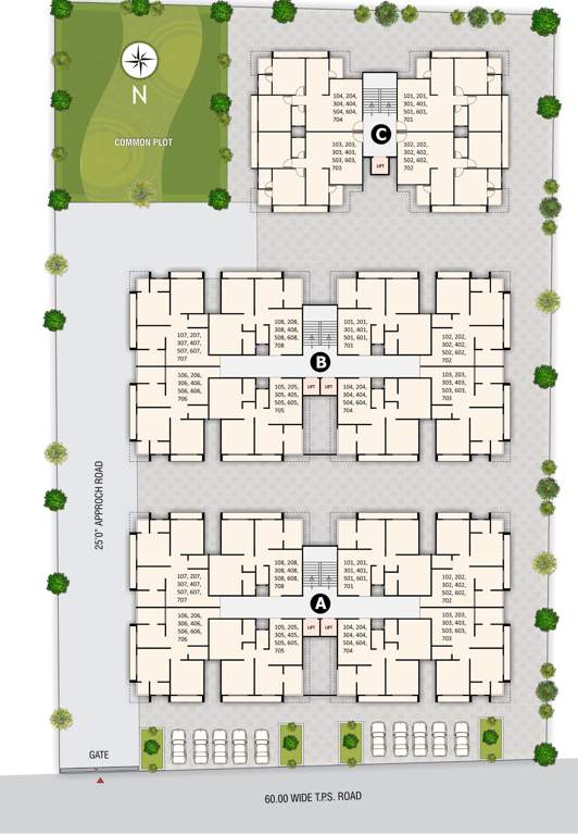 Images for Cluster Plan of Raghav Raghunandan Heights