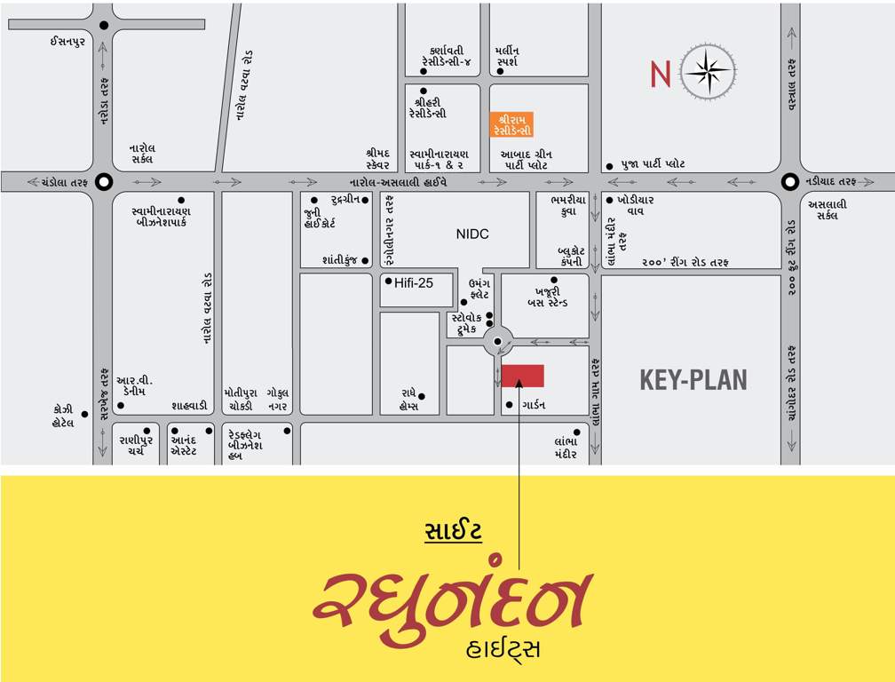 Images for Location Plan of Raghav Raghunandan Heights