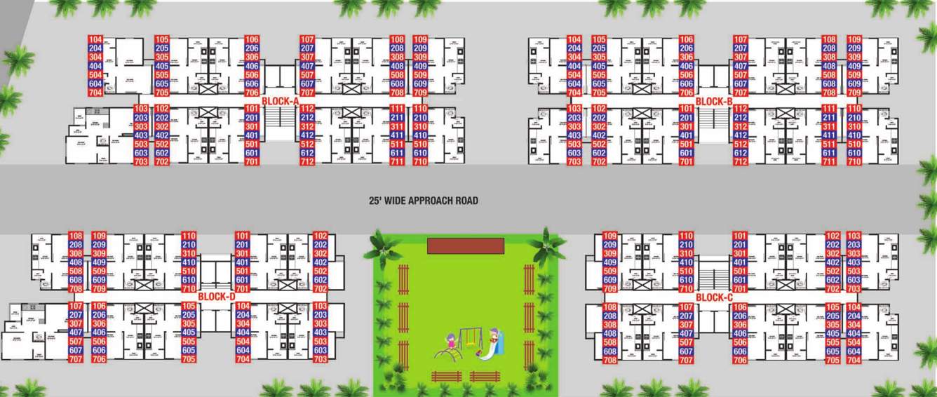 Images for Cluster Plan of Aatrey Utsav Vatva