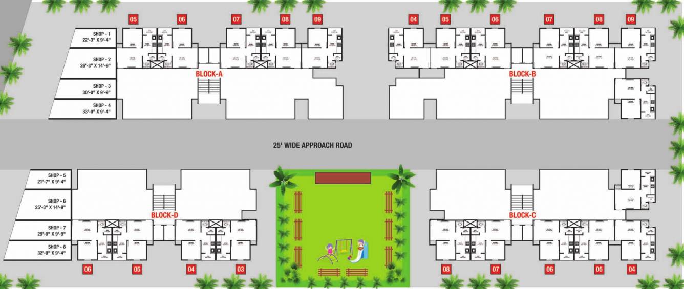 Images for Cluster Plan of Aatrey Utsav Vatva