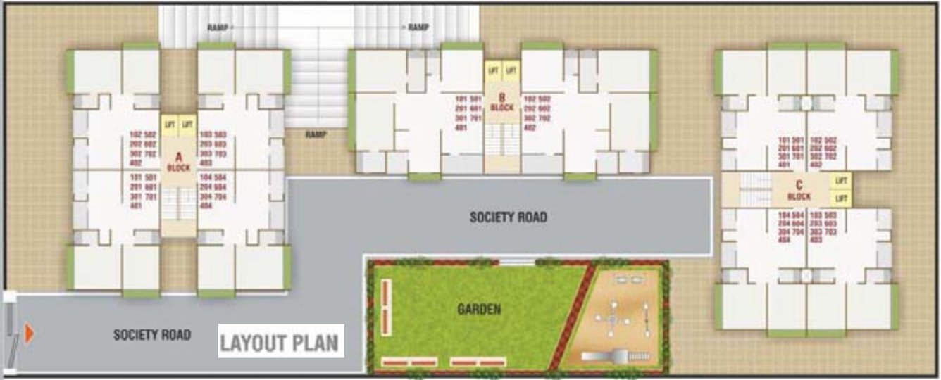 Images for Layout Plan of Shikhar Elegance