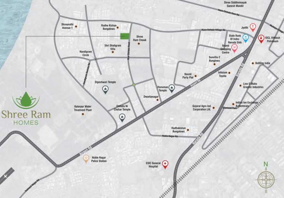 Images for Location Plan of Balatripur Shree Ram Homes