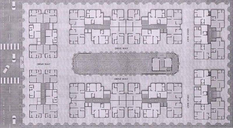  tulsi-residency Images for Cluster Plan of Ample Tulsi Residency