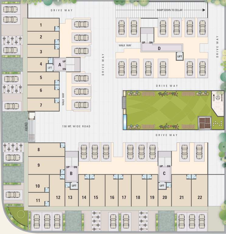 Images for Cluster Plan of Sadguru Shyam Heights