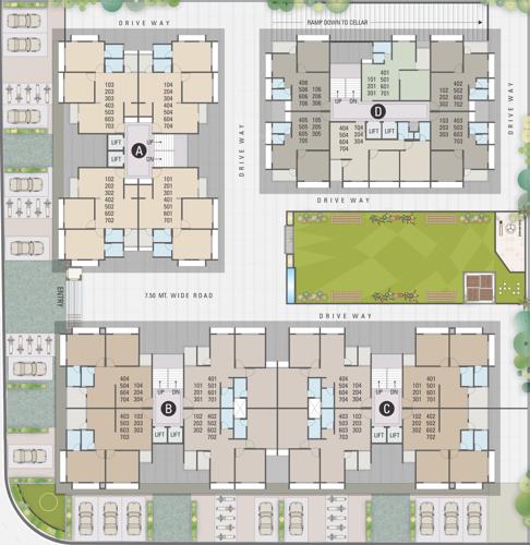 Images for Cluster Plan of Sadguru Shyam Heights