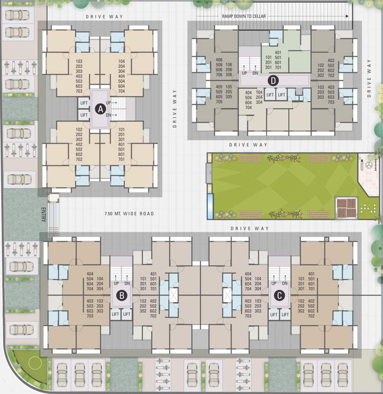 Images for Cluster Plan of Sadguru Shyam Heights