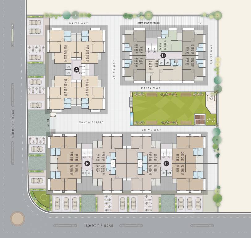 Images for Layout Plan of Sadguru Shyam Heights