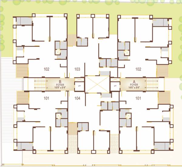 Images for Cluster Plan of Roots Aarav Arise